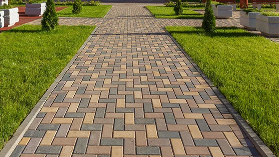 Commercial Driveway Pavers Installation in Peoria